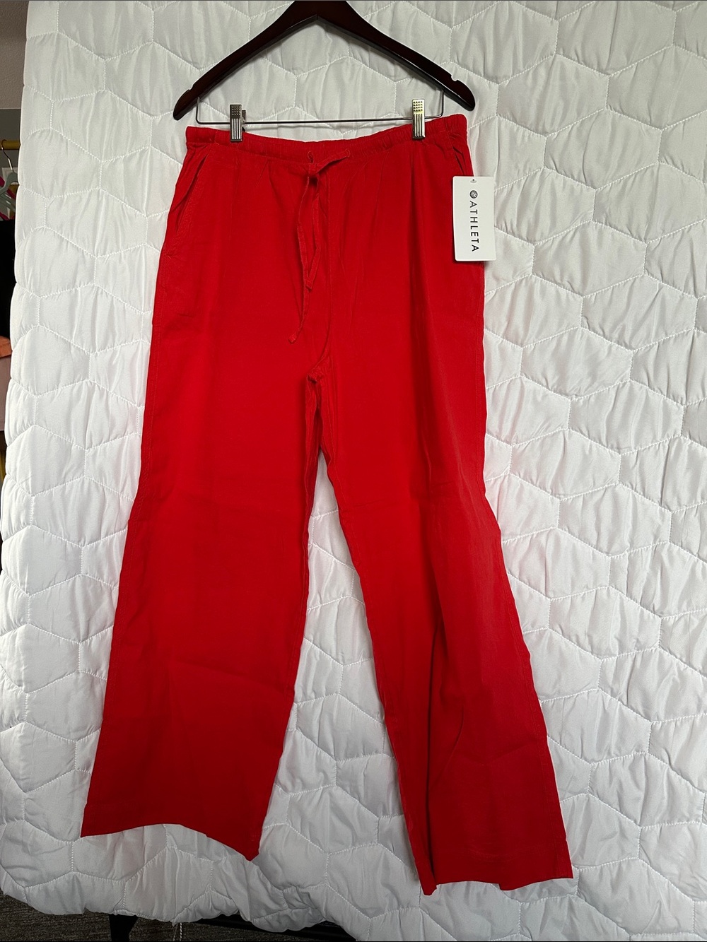 Athleta Paradise Wide Leg Drawstring Pants